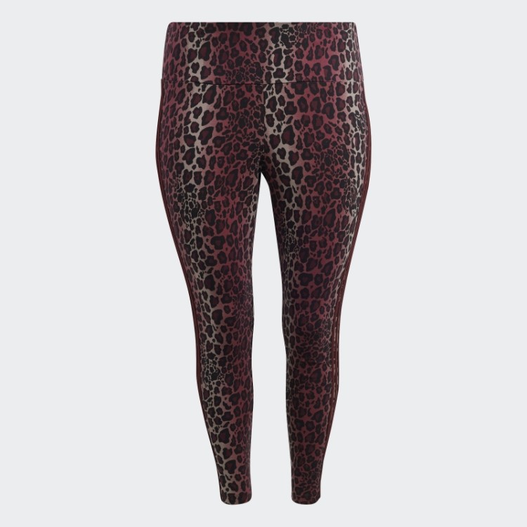 Leggings Marrom 7/8 Adidas (tamanho Grande)