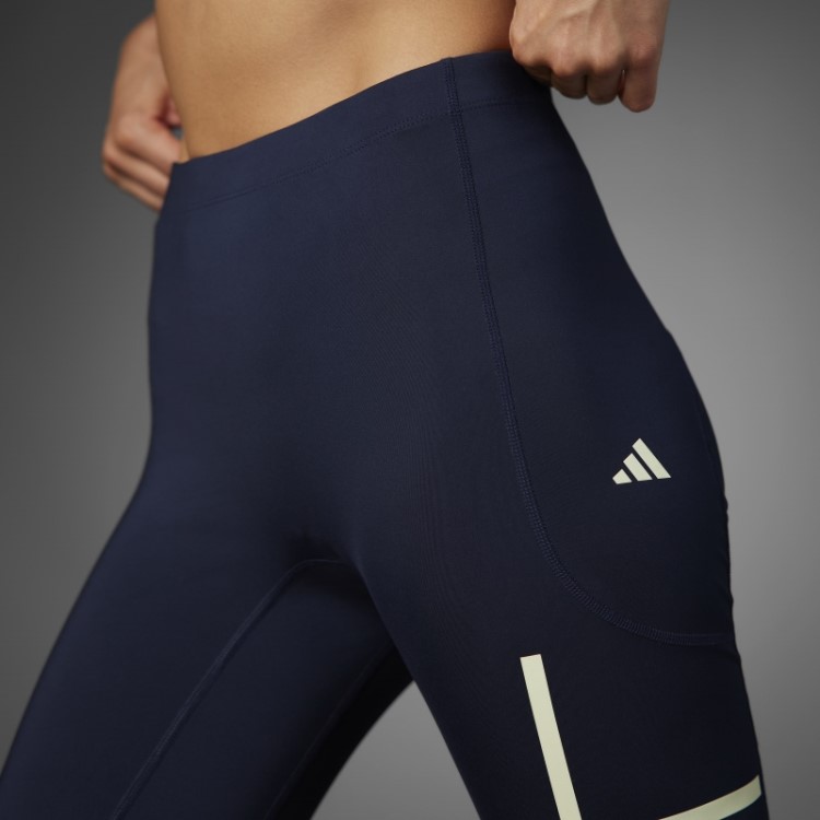 Leggings De Corrida De Corpo Inteiro Adidas Ink Fast Impact Reflect At Night X-city