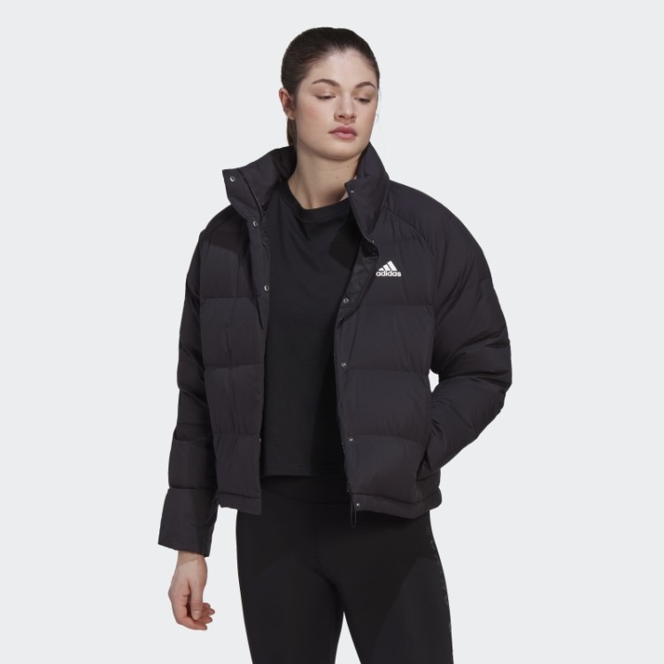 Helionic Jaqueta Relaxada Adidas Preta