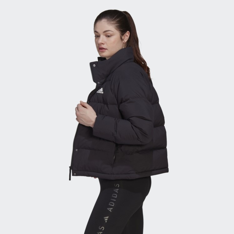 Jaqueta Adidas Preta Helionic Relaxada