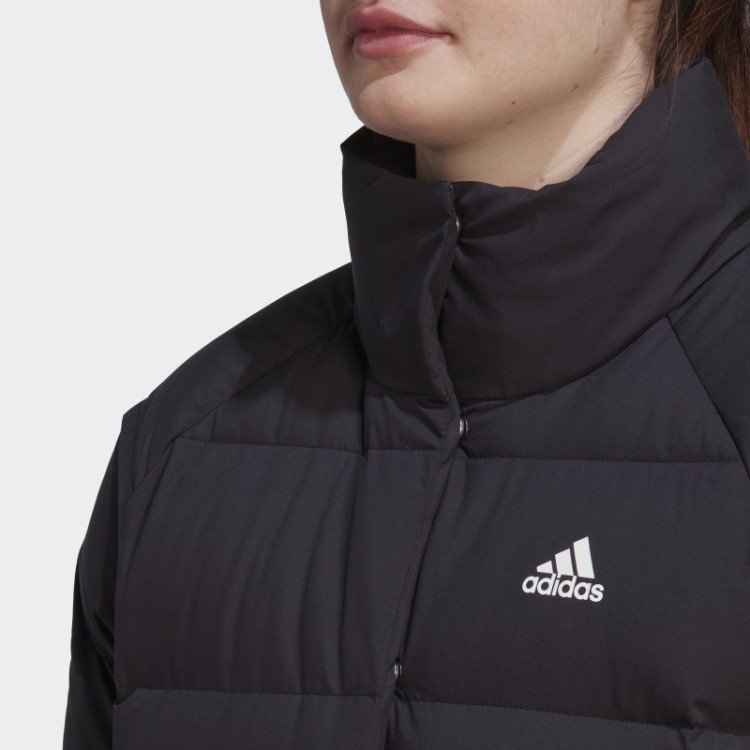 Jaqueta Adidas Preta Helionic Relaxada