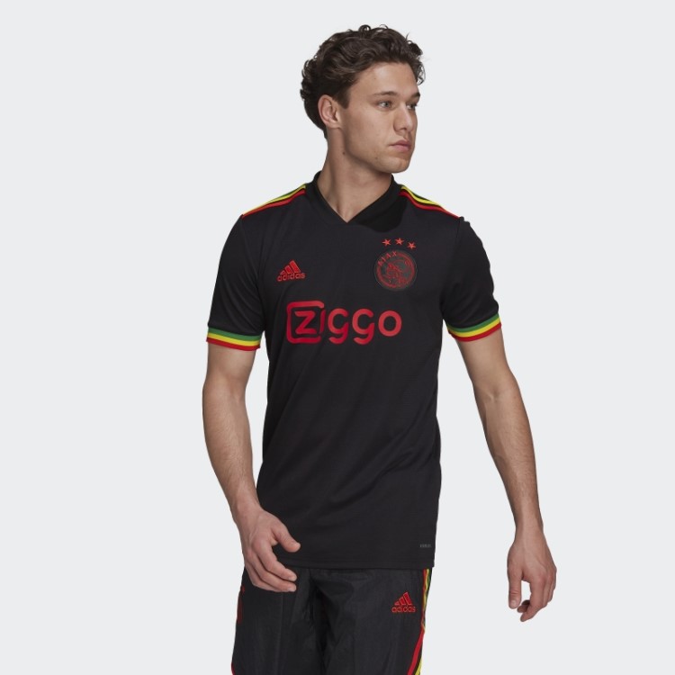 Ajax Amsterdam Preto 21/22 Terceira Camisa Adidas