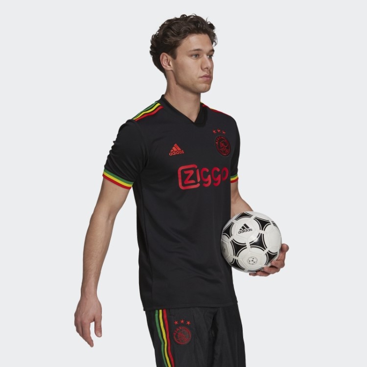 Ajax Amsterdam Preto 21/22 Terceira Camisa Adidas