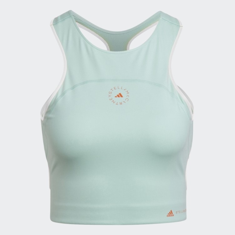 Adidas Verde Congelado Por Stella Mccartney Truepace Cropped De Corrida Quente