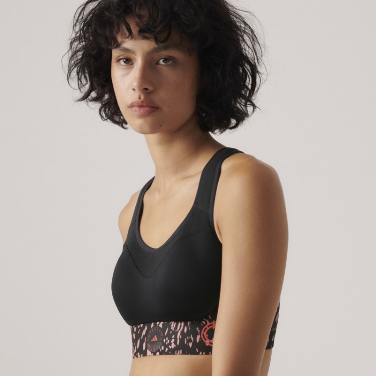 Adidas By Stella Mccartney Truepace Sutiã Esportivo De Alto Suporte Moda Terra