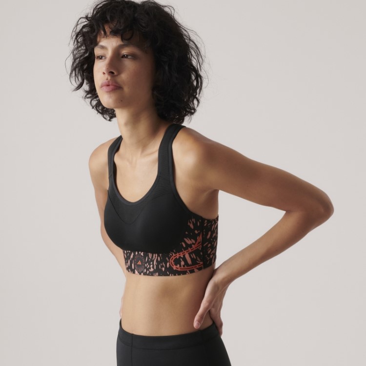 Adidas By Stella Mccartney Truepace Sutiã Esportivo De Alto Suporte Moda Terra