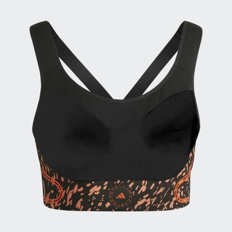 Adidas By Stella Mccartney Truepace Sutiã Esportivo De Alto Suporte Moda Terra