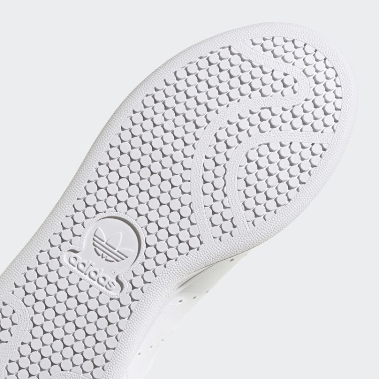 Elegantes Sapatos Adidas Stan Smith Prateados