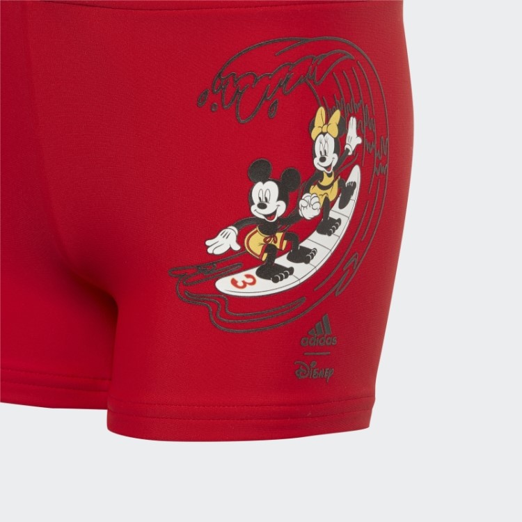 Cueca Boxer Com Estampa De Surf Adidas X Disney Mickey Mouse Escarlate