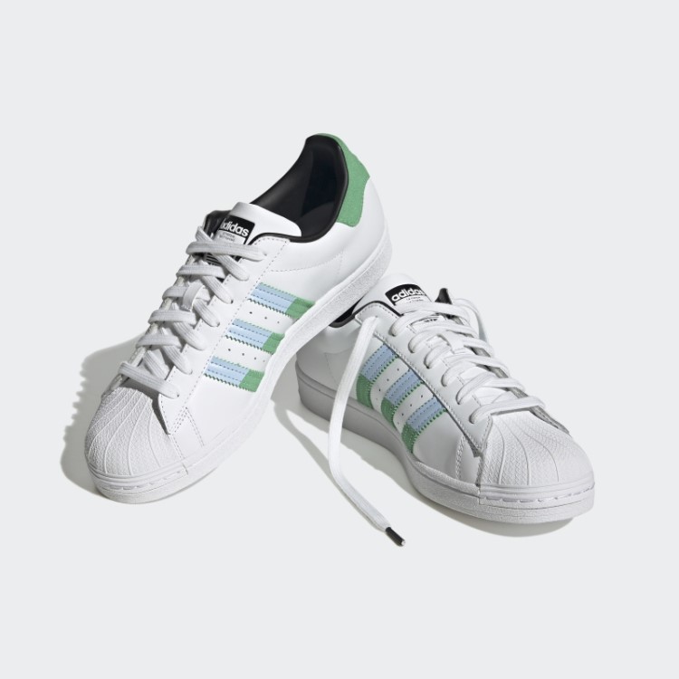 Tênis Adidas Superstar Azul Da Madrugada