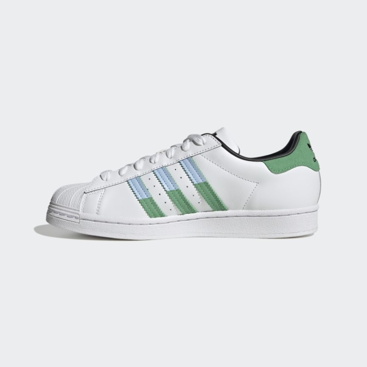Tênis Adidas Superstar Azul Da Madrugada