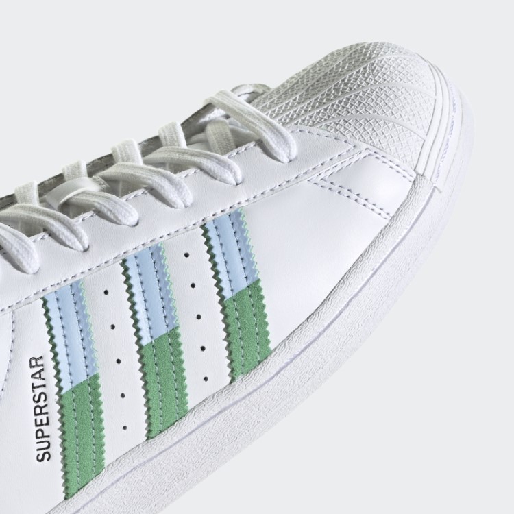 Tênis Adidas Superstar Azul Da Madrugada