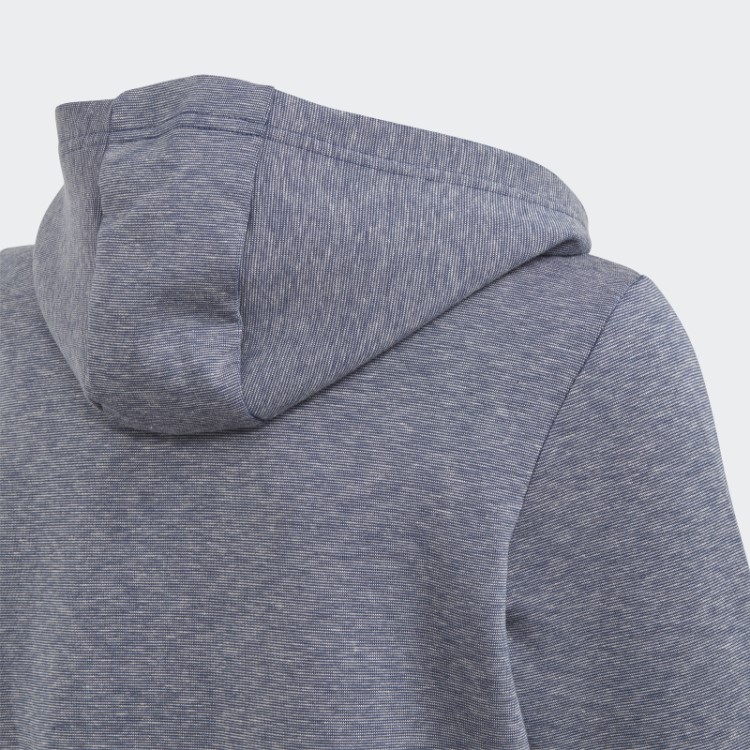 Moletom Com Capuz Tech Indigo Mel Must Haves Adidas
