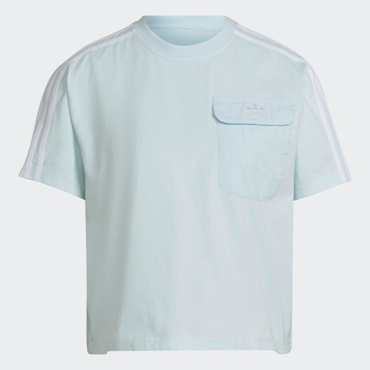 Adidas Adicolor Classics Popeline Camiseta Solta Azul