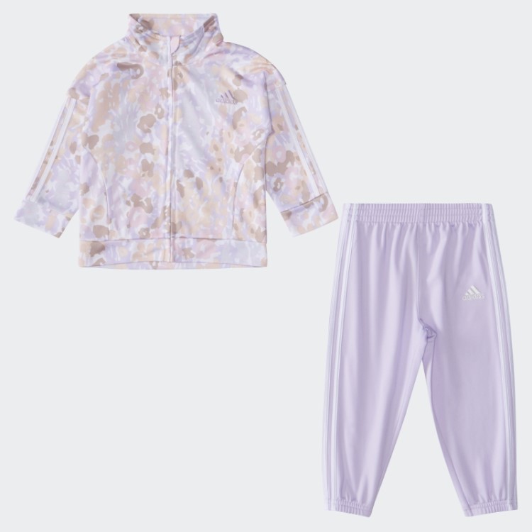 Conjunto Tricô Estampado Ig Adidas Branco
