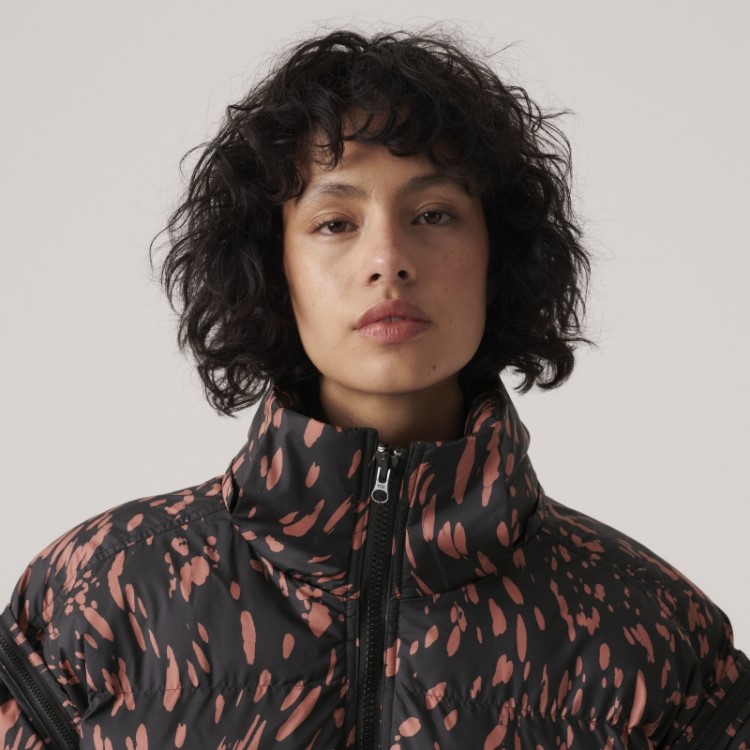Jaqueta De Inverno Adidas By Stella Mccartney Preta Quente