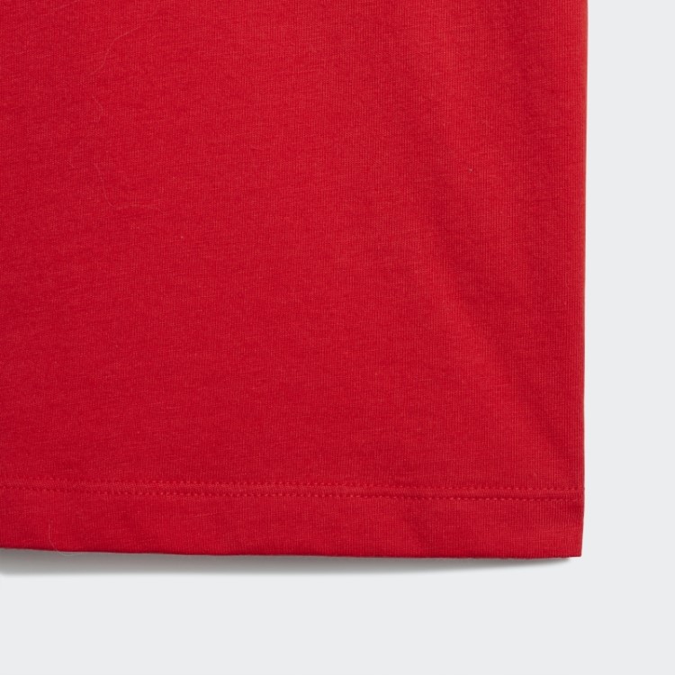 Camiseta Vermelha Adidas Sprt Collection Gráfica Quente