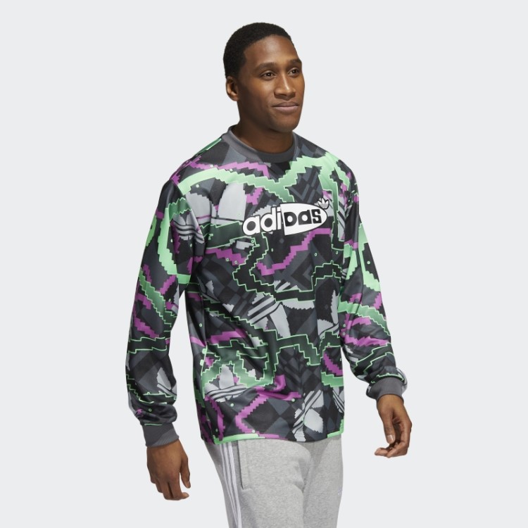 Camisa De Goleiro Adidas Hypersport Cinza