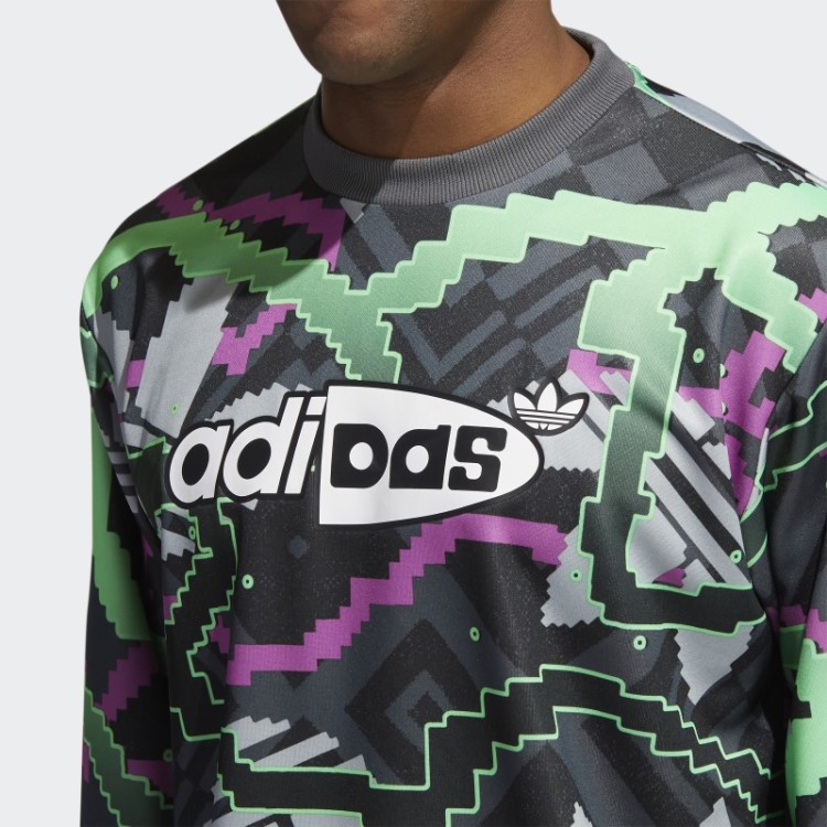Camisa De Goleiro Adidas Hypersport Cinza