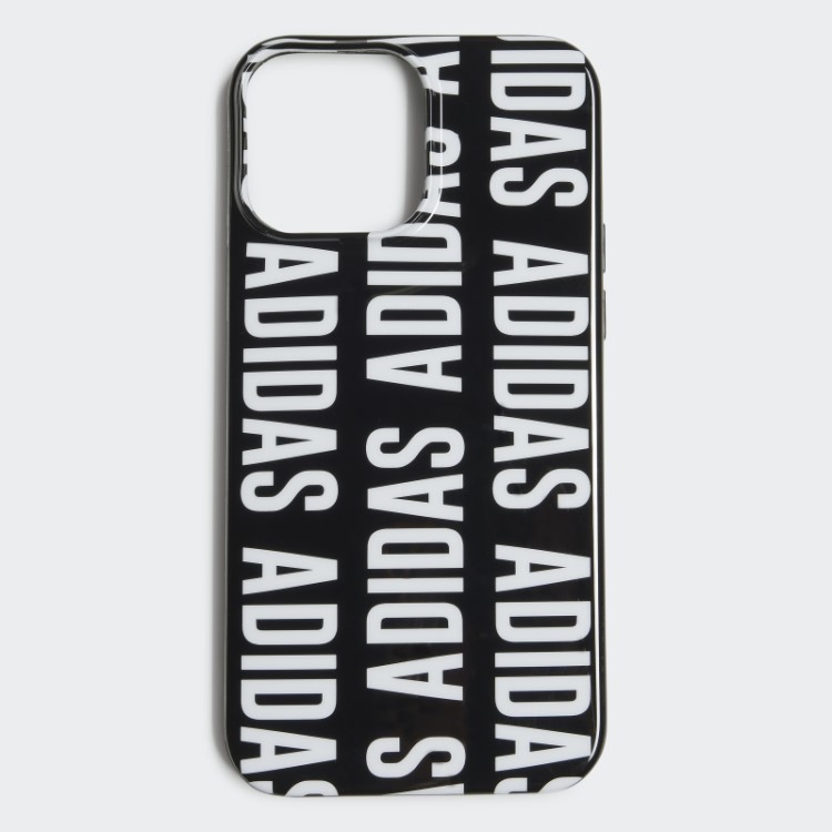 Capa Preta Adidas Sp Snap Logo Ss22 Para Iphone 13 Pro Max Quente