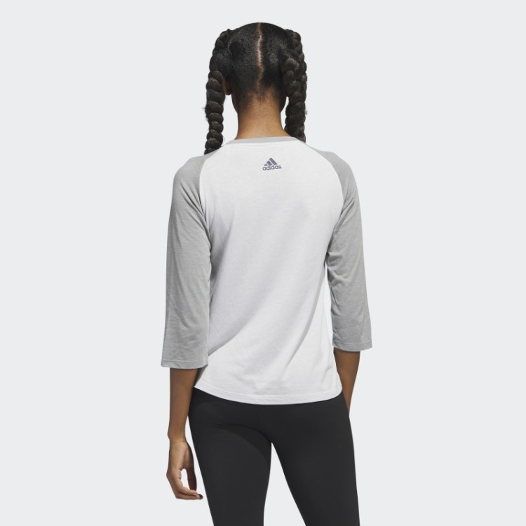 Ncaa-gat-716-2 Adidas Camiseta De Beisebol Manga 3/4