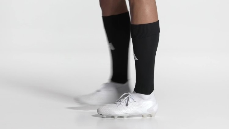 Adidas White Predador Precisão.1 Botas De Chão Firme