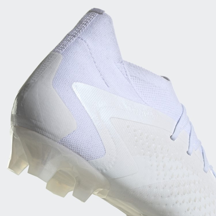 Adidas White Predador Precisão.1 Botas De Chão Firme