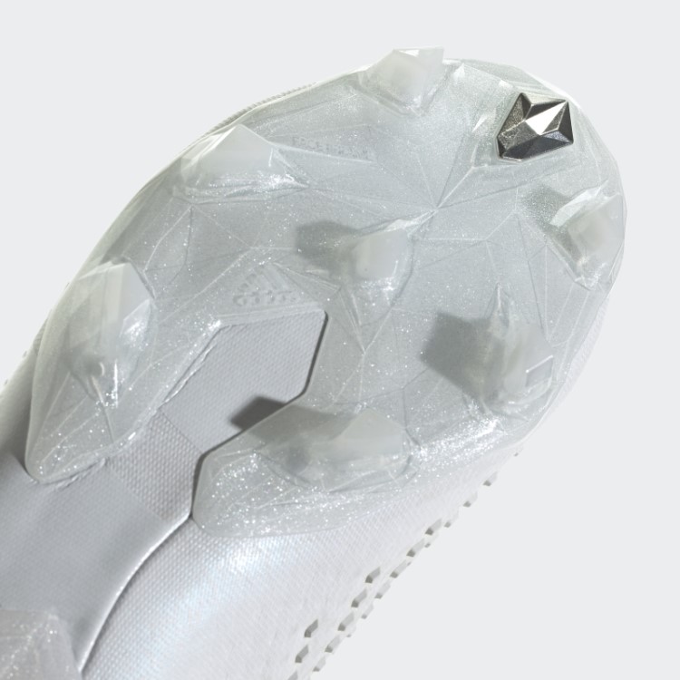 Adidas White Predador Precisão.1 Botas De Chão Firme