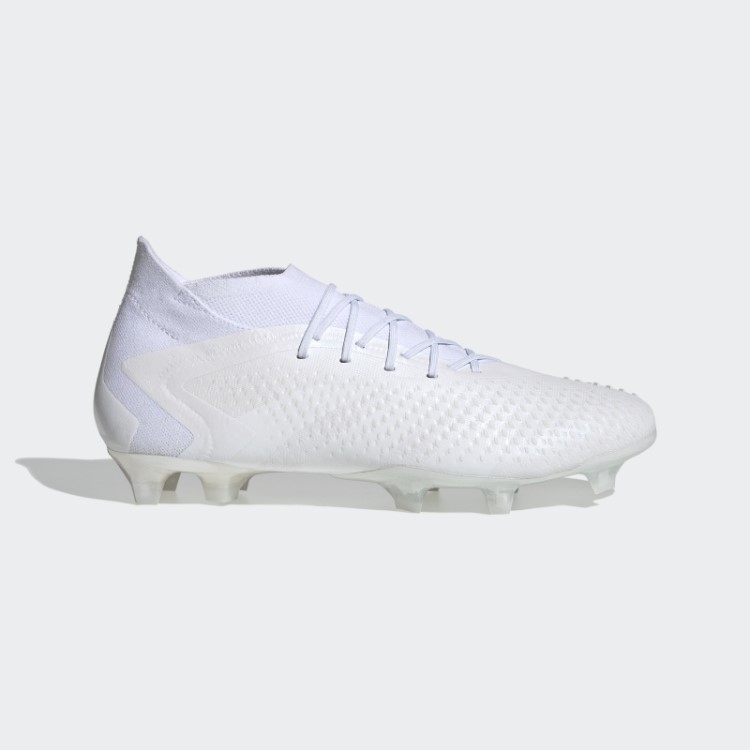 Adidas White Predador Precisão.1 Botas De Chão Firme