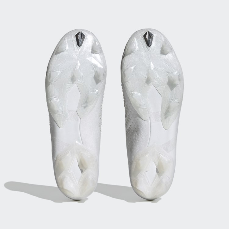 Adidas White Predador Precisão.1 Botas De Chão Firme