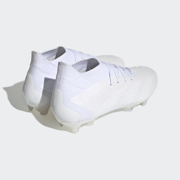 Adidas White Predador Precisão.1 Botas De Chão Firme