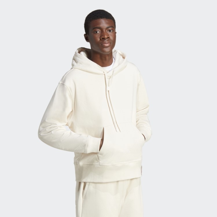 Moletom Com Capuz Lounge Heavy French Terry Não Tingido Adidas