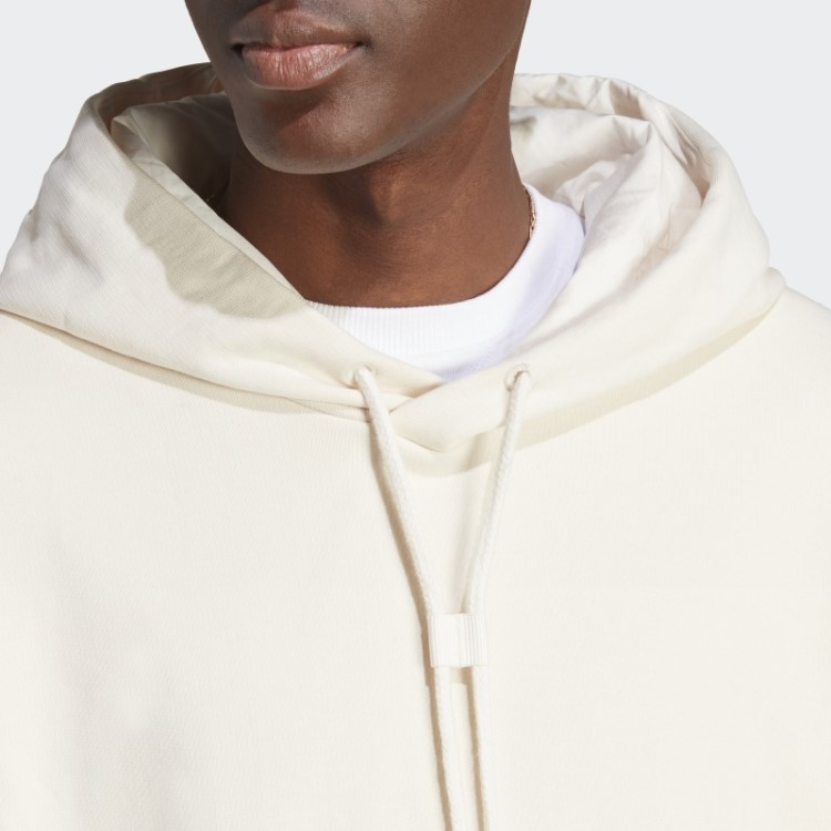Moletom Com Capuz Lounge Heavy French Terry Não Tingido Adidas
