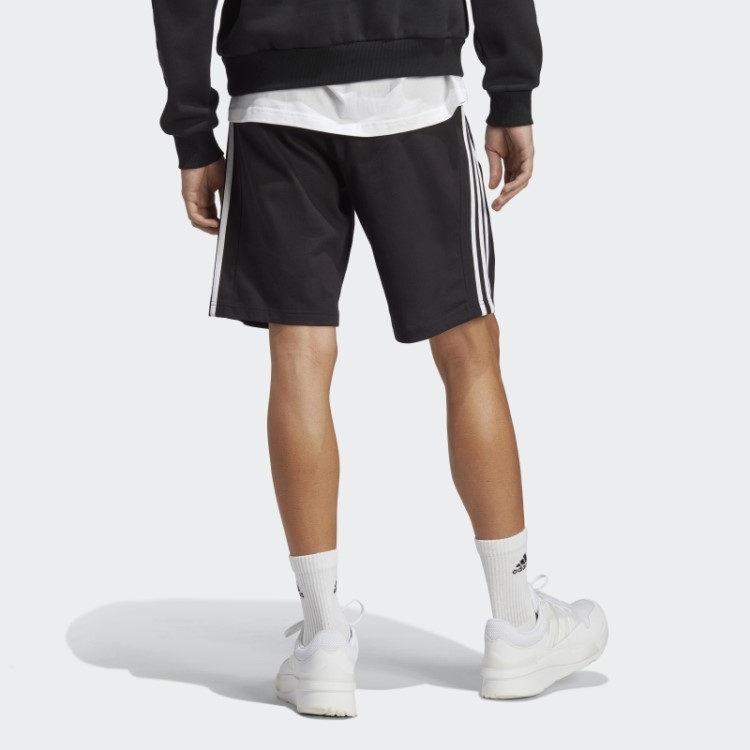 Shorts De Jérsei único Essencial Com As Três Listras Preto Adidas