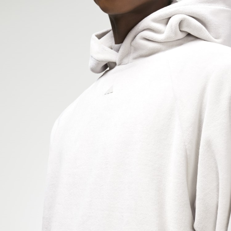 Moletom De Veludo De Basquete Adidas Branco (gênero Neutro)