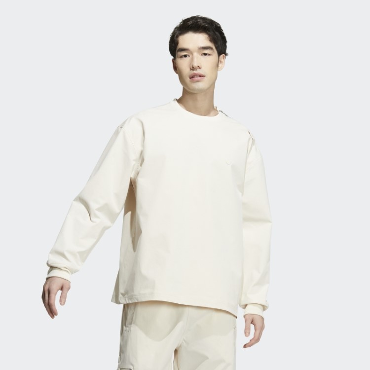 Adidas Top Branco Com Zíper