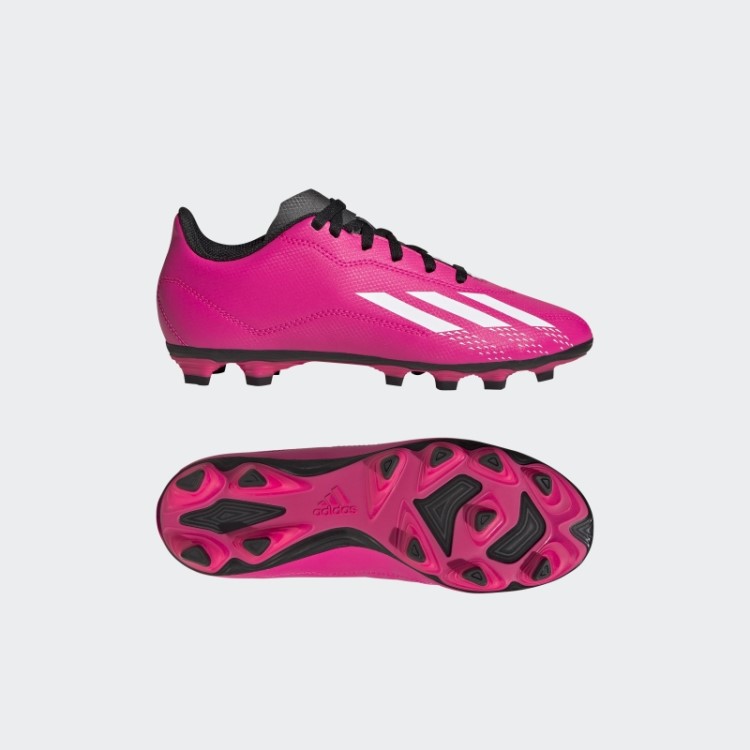 Rosa Adidas X Speedportal.4 Chuteiras De Futebol De Solo Flexível