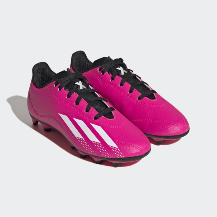 Rosa Adidas X Speedportal.4 Chuteiras De Futebol De Solo Flexível