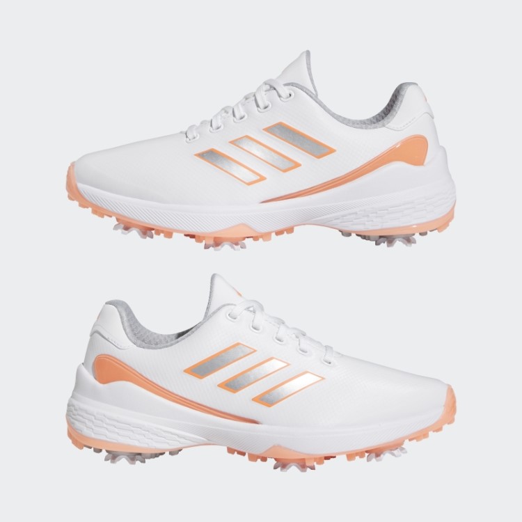 Sapatos De Golfe Adidas Zg23 Prata