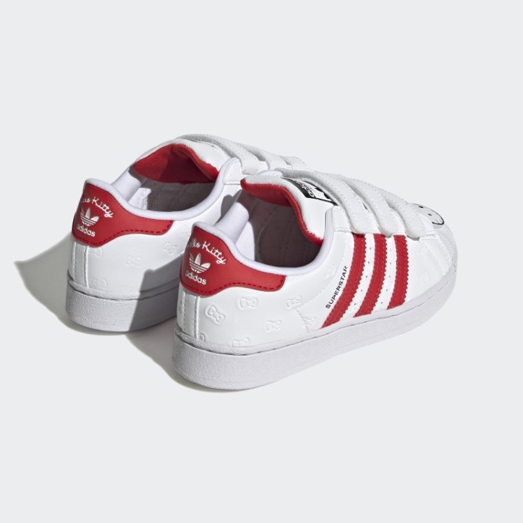 Sapatos Hello Kitty Superstar Adidas Branco