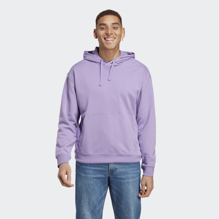 Moletom Com Capuz Adidas All Szn French Terry Violeta