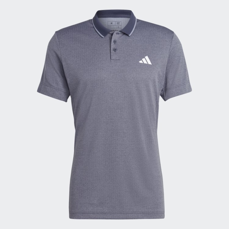 Camisa Polo Adidas Freelift Azul Marinho