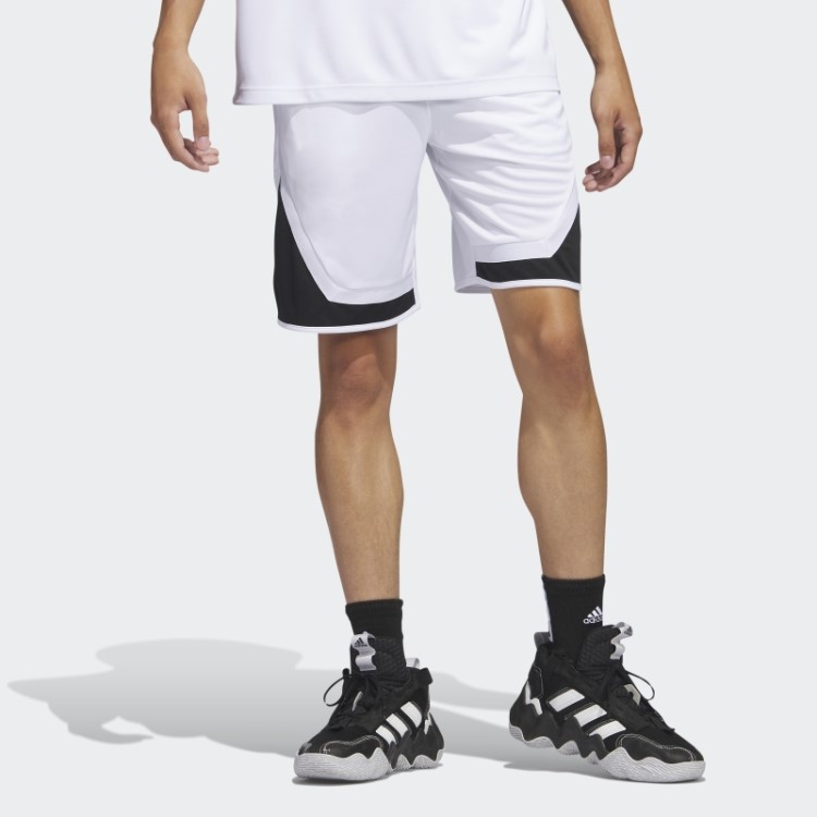 Bermuda Branca Quente Adidas Pro Block