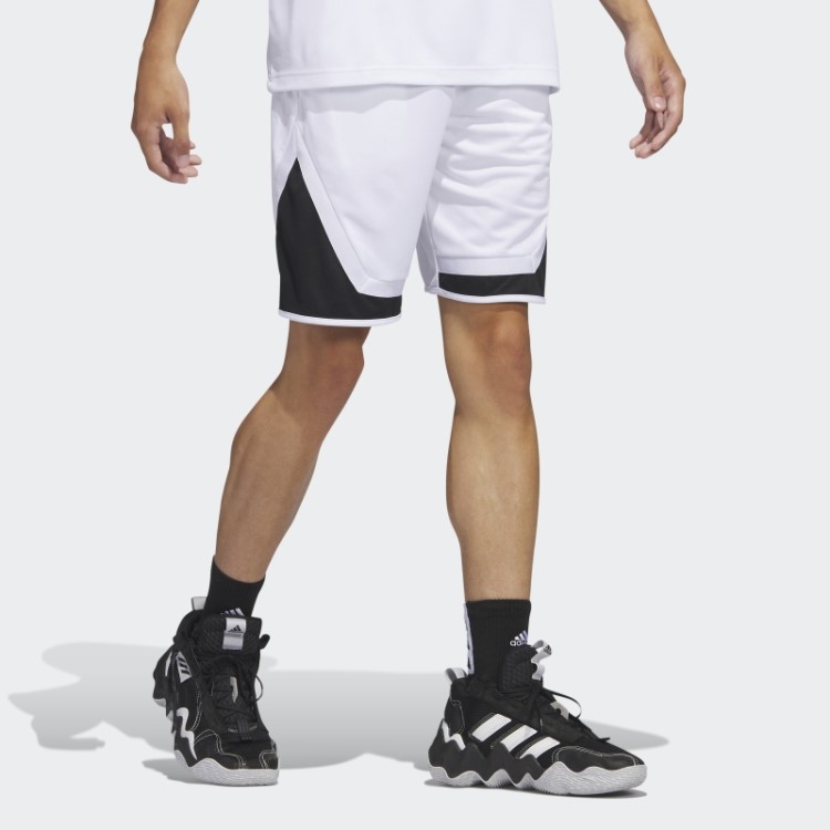 Bermuda Branca Quente Adidas Pro Block