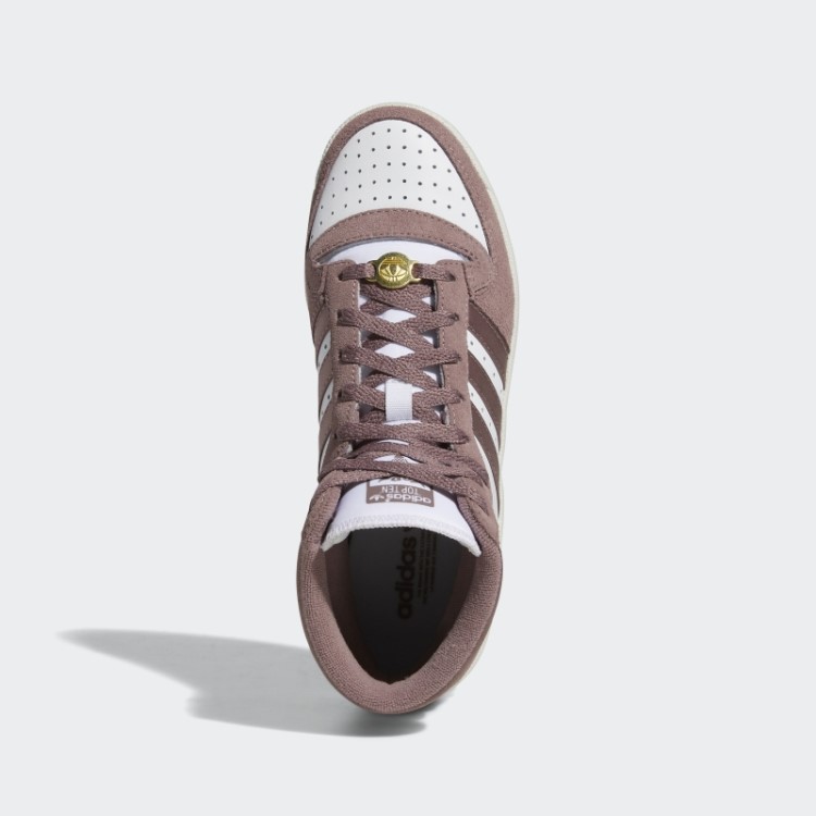 Sapatos Brancos Adidas Top Ten Rb