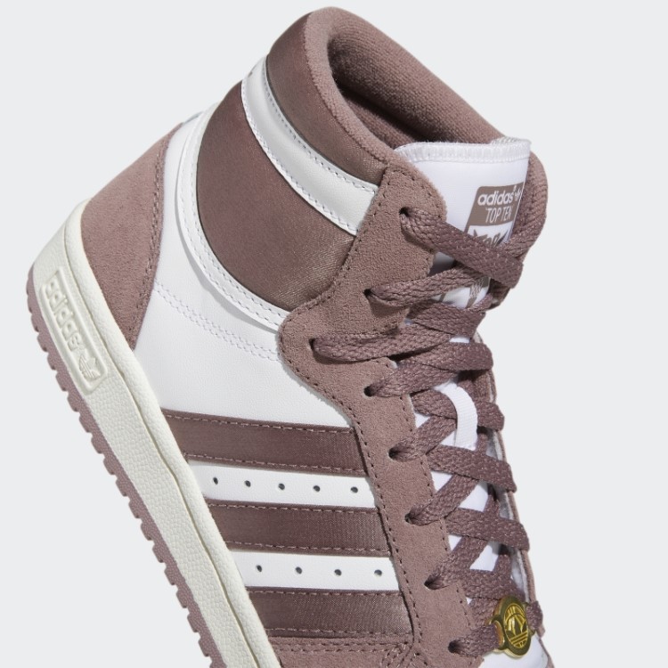 Sapatos Brancos Adidas Top Ten Rb