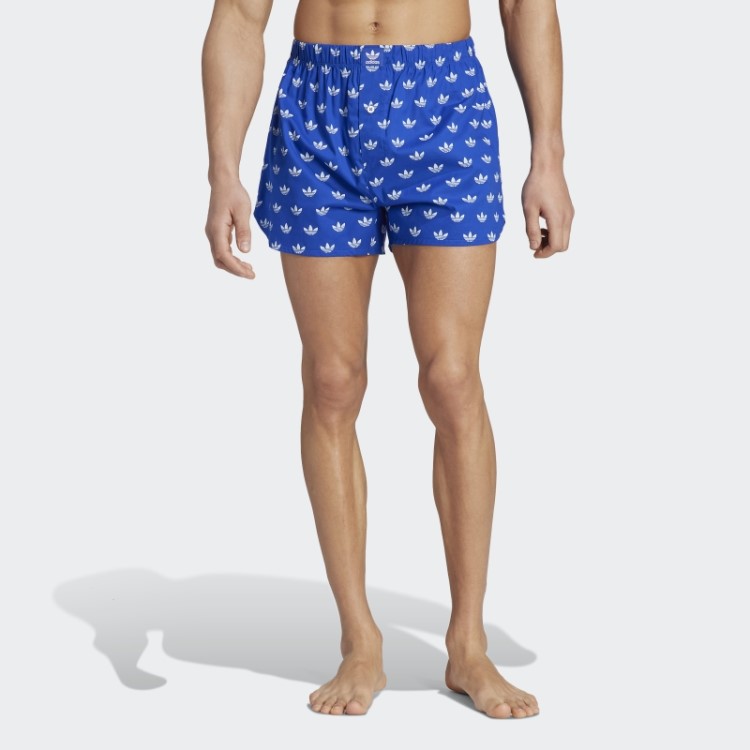 Cueca Boxer Multicolor Comfort Core De Algodão (2 Pares) Adidas