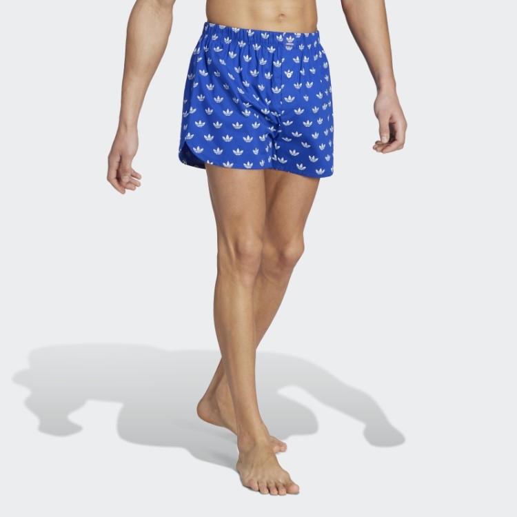 Cueca Boxer Multicolor Comfort Core De Algodão (2 Pares) Adidas