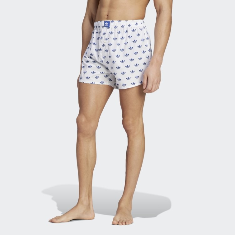 Cueca Boxer Multicolor Comfort Core De Algodão (2 Pares) Adidas