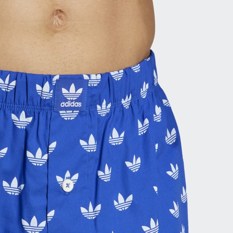 Cueca Boxer Multicolor Comfort Core De Algodão (2 Pares) Adidas